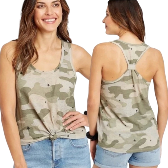 Maurices Tops - Maurices Camo Star Tank